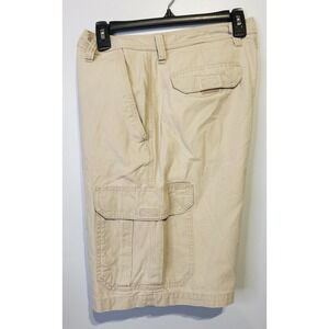 Chaps Ralph Lauren Cargo Shorts Mens Size‎ 34 Beige 100% Cotton